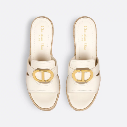 DIOR BOBBY MEDIUM BAG AND 30 MONTAIGNE WEDGE SLIDE SET