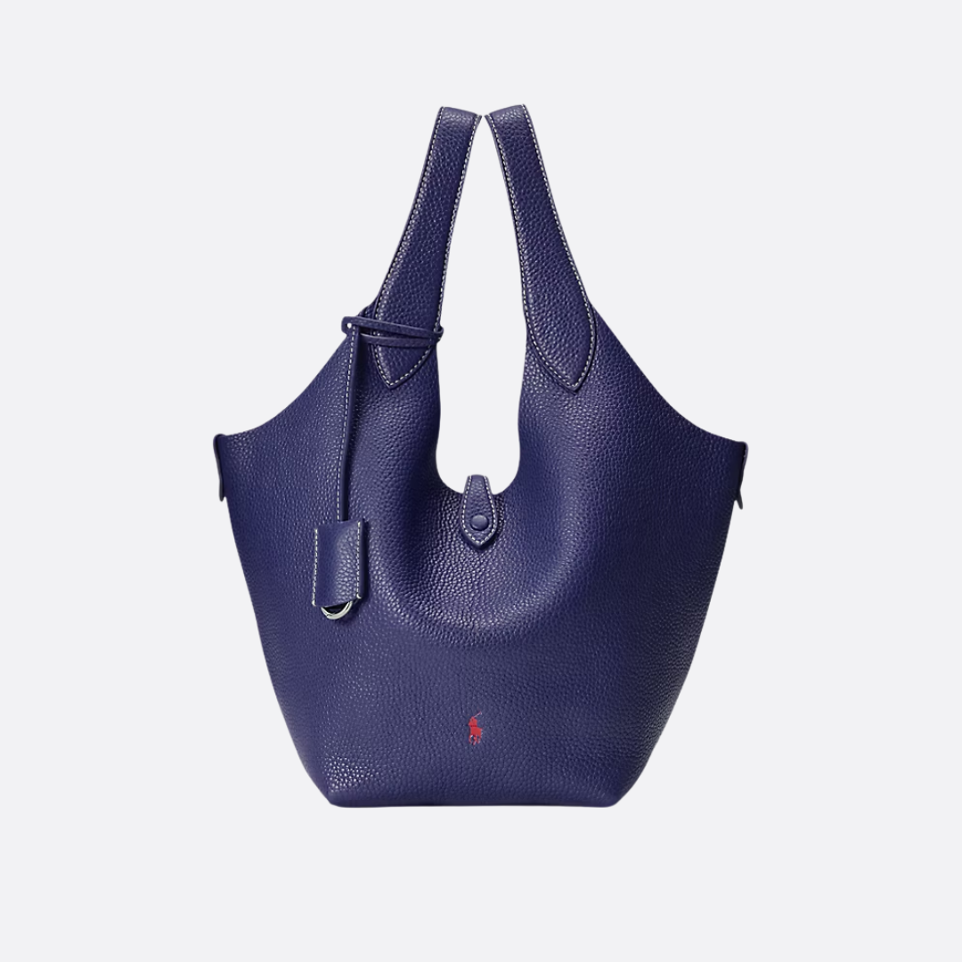 POLO PLAY SMALL LEATHER TOTE & CROSSBODY BAG