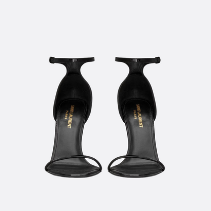 YVES SAINT LAURENT SET HANDBAG AND SANDALS