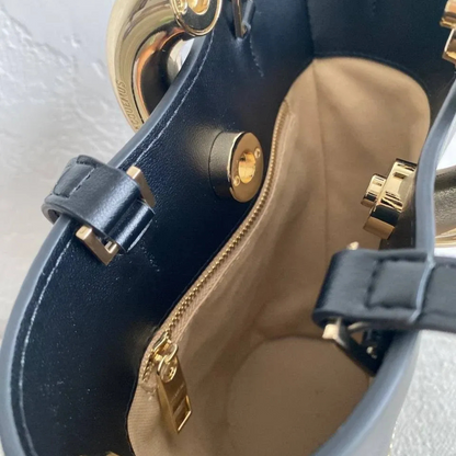 JACQUEMUS LE PETIT BAMBOLA LEATHER BAG