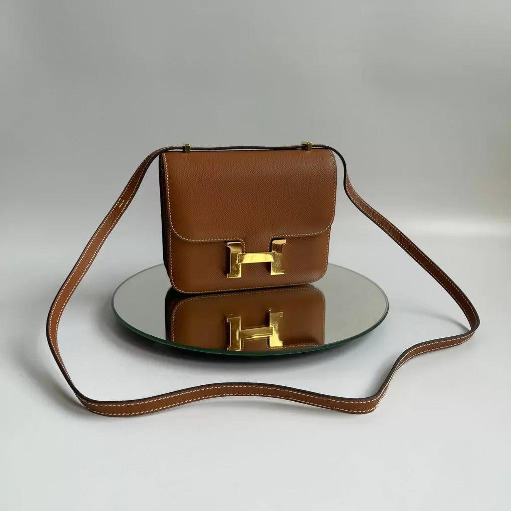 HERMÈS CONSTANCE 18 HAND BAG MADE OF EPSOM LEATHER