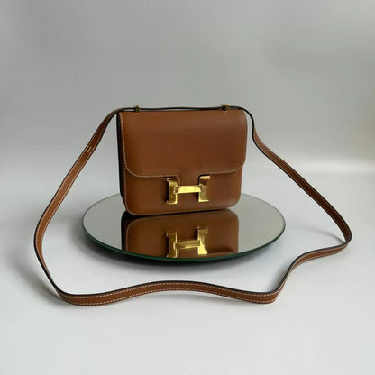 HERMÈS CONSTANCE 18 HAND BAG MADE OF EPSOM LEATHER