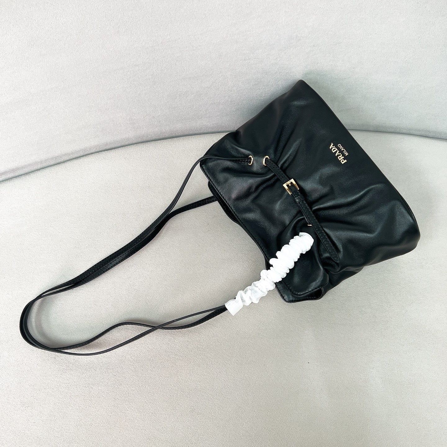 PRADA DADA SMALL HANDBAG MADE OF NAPPA LEATHER