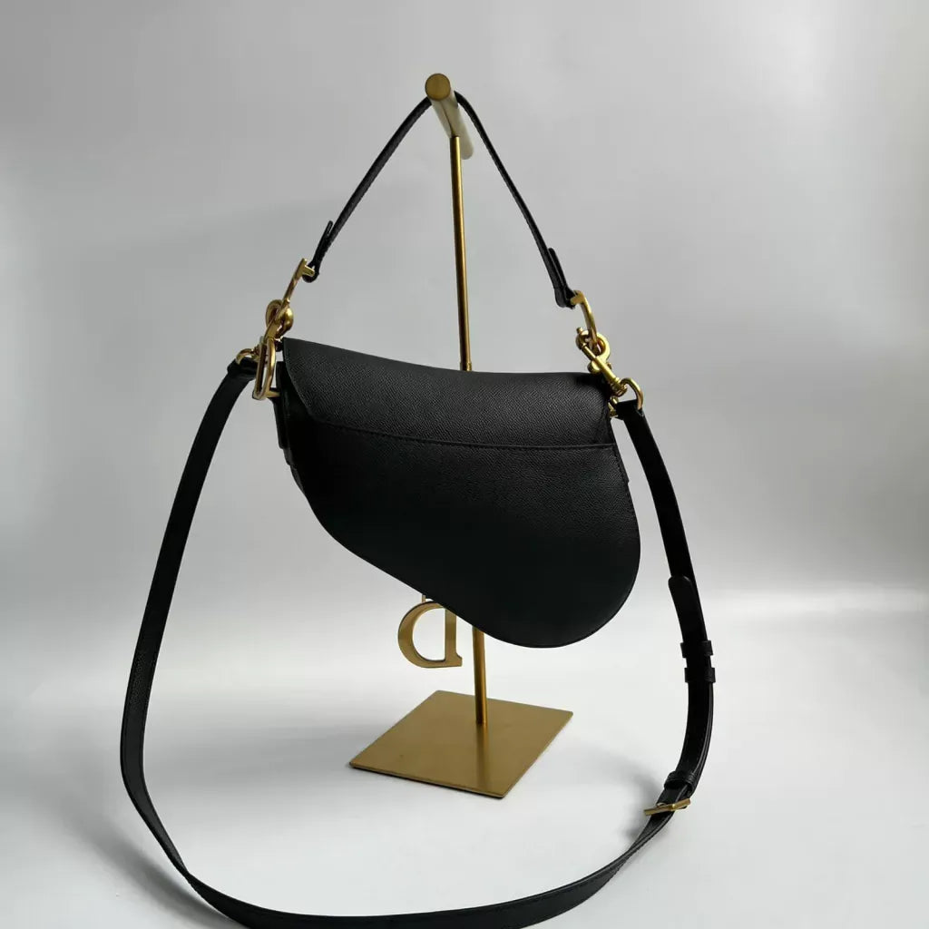 DIOR LARGE SOFT SADDLE HANDBAG WITH STRAP