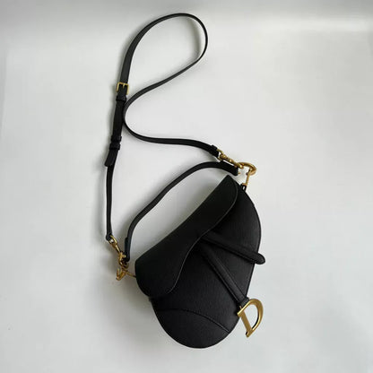DIOR LARGE SOFT SADDLE HANDBAG WITH STRAP
