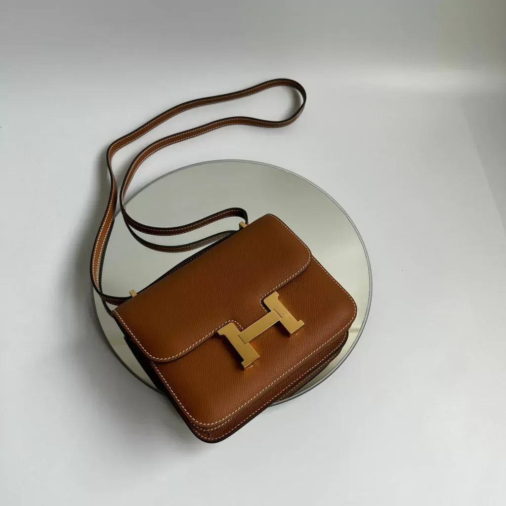 HERMÈS CONSTANCE 18 HAND BAG MADE OF EPSOM LEATHER