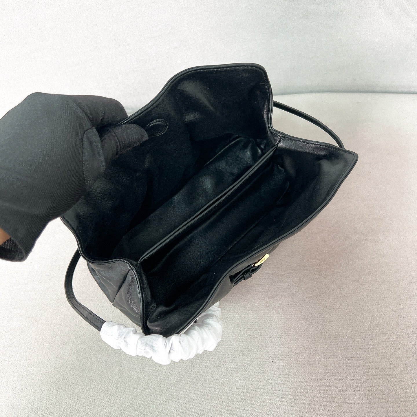 PRADA DADA SMALL HANDBAG MADE OF NAPPA LEATHER