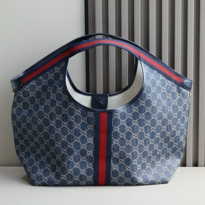 LARGE GUCCI GIGLIO SHOPPER BAG