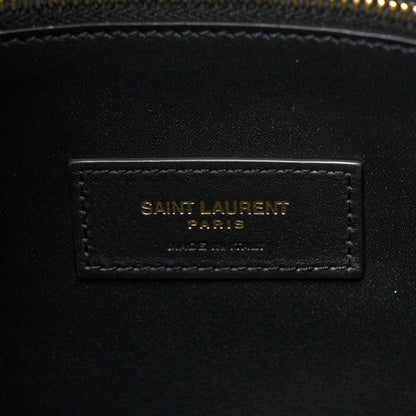 YVES SAINT LAURENT SMALL HAND BAG MADE OF GRAINED LEATHER