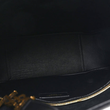 YVES SAINT LAURENT SMALL HAND BAG MADE OF GRAINED LEATHER
