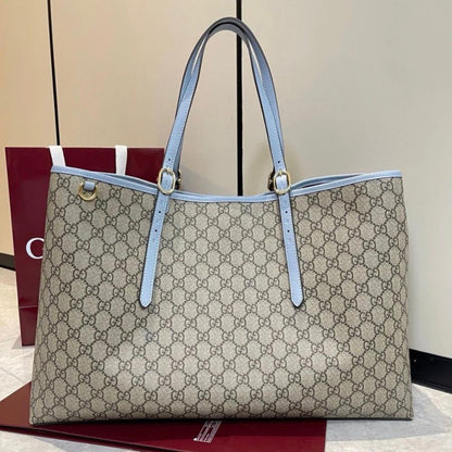 LARGE GG EMBLEM SHOPPER BY GUCCI