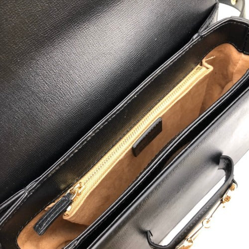 GUCCI 1995 SHOULDER BAG WITH HORSEBITE